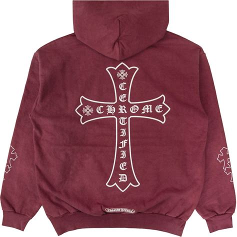 chrome heart replica hoodie|chrome hearts hoodie stockx.